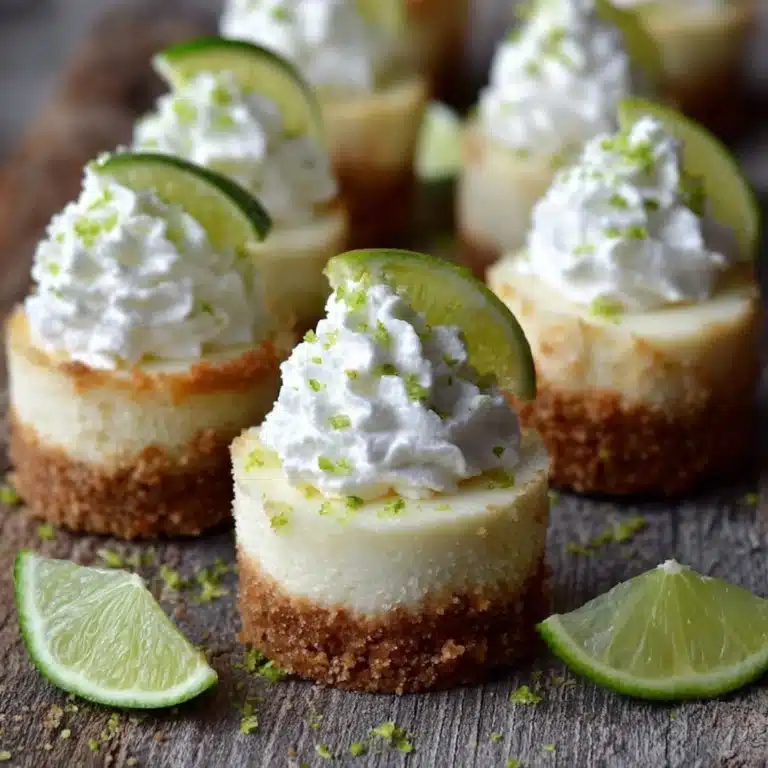 Mini Key Lime Cheesecakes Recipe