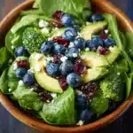 Blueberry Broccoli Spinach Salad Recipe
