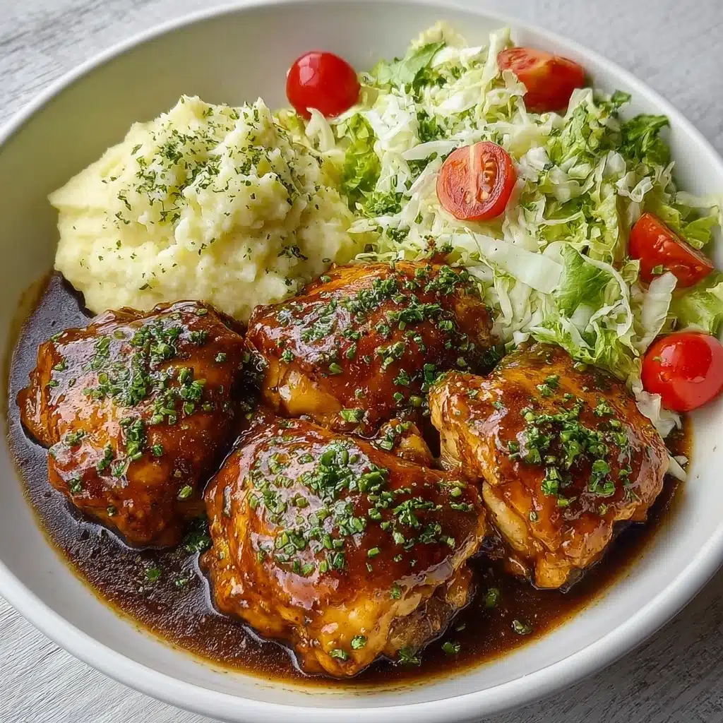 Balsamic Glazed Chicken Thighs Recipe - Recipe Image