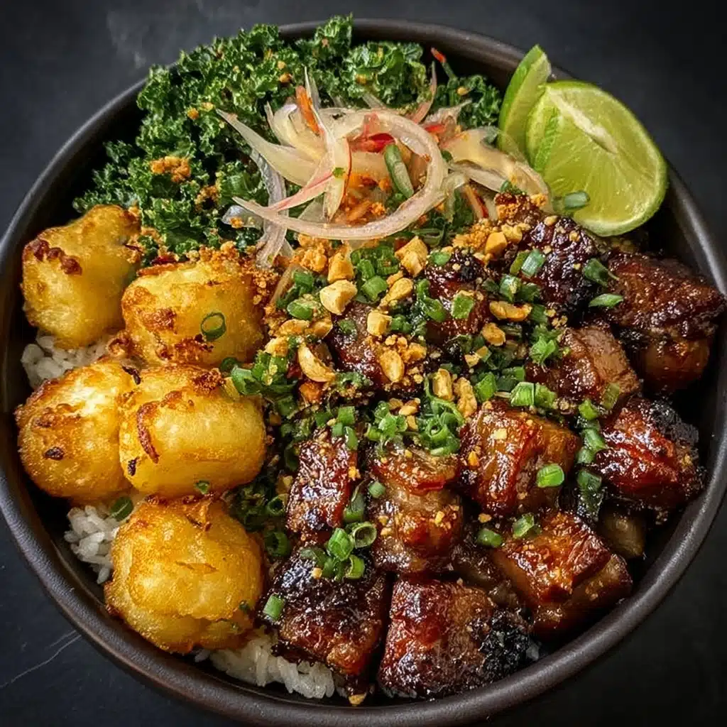Vietnamese Caramel Pork Bowls Recipe - Recipe Image