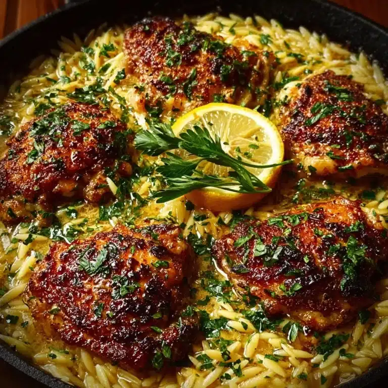 Lemon Herb Chicken Orzo Recipe