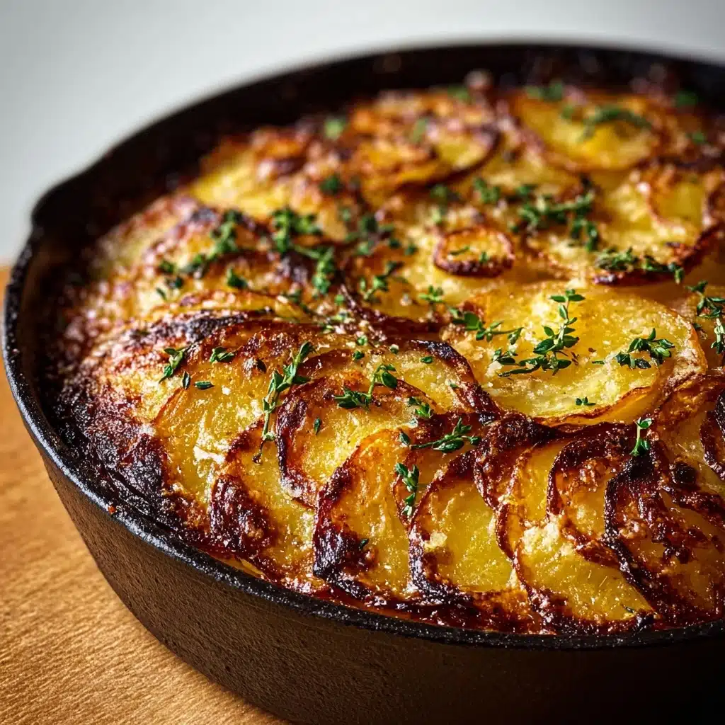 Crispy Balsamic-Thyme Potato Torte Recipe