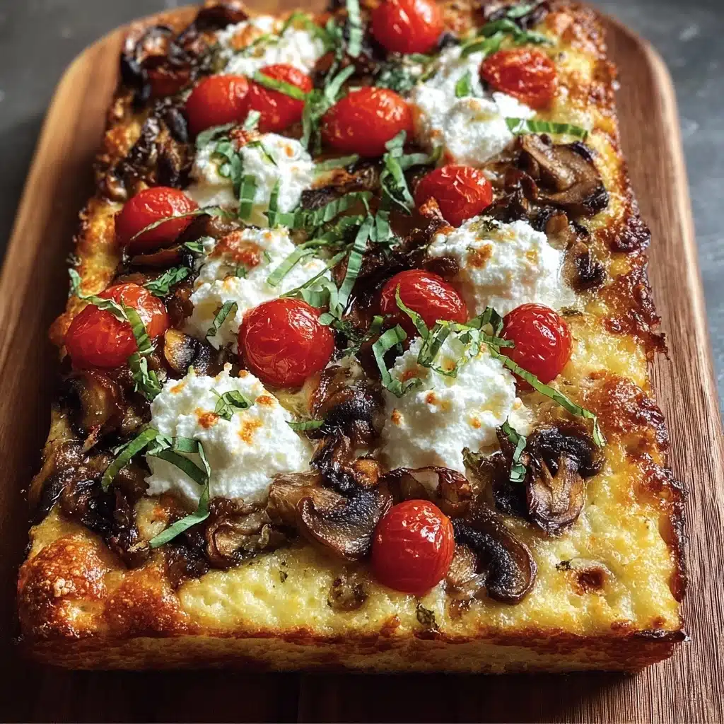 Pizza Style Cottage Cheese Bake Recipe
