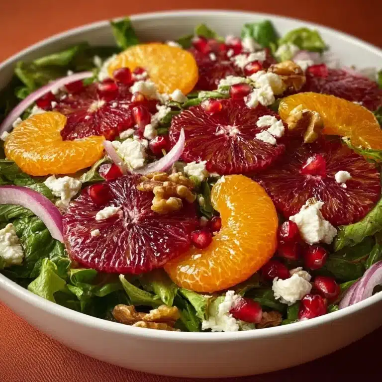 Citrus Feta Winter Salad Recipe