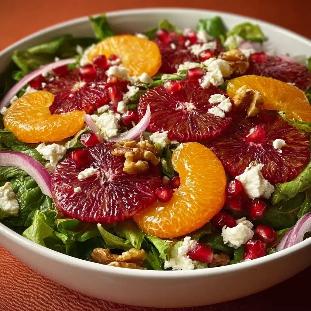 Citrus Feta Winter Salad Recipe