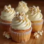 Buttered Popcorn Cupcakes Recipe
