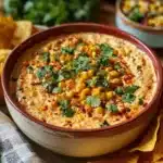 Creamy and Cheesy Corn Queso Recipe