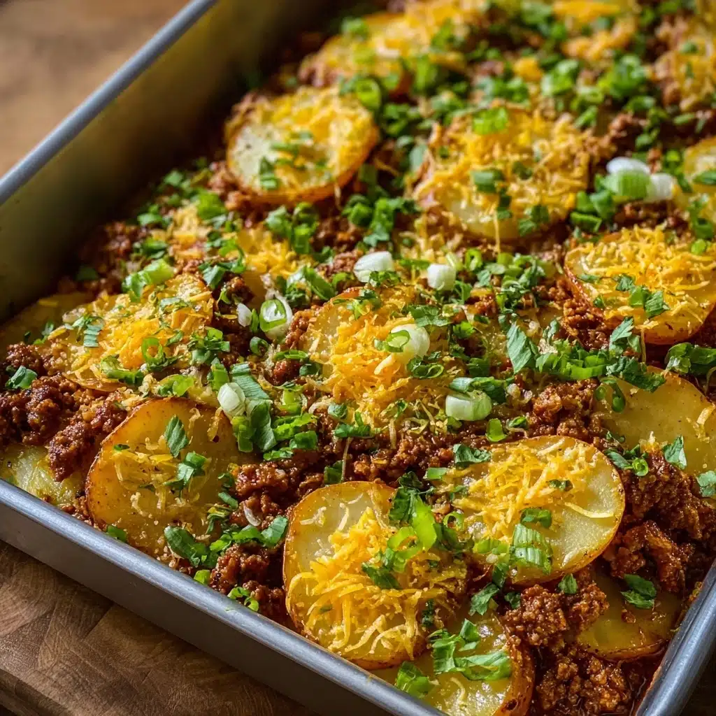 Cowboy Beef & Potato Casserole Recipe - Recipe Image