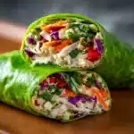 Crunchy Thai Chicken Salad Wraps Recipe