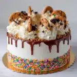 Caramel Heath Bar Poke Cake Recipe