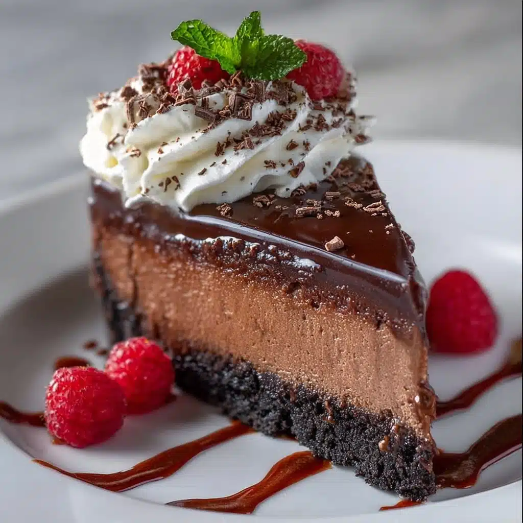 Chocolate Valentine’s Day Cheesecake Recipe - Recipe Image