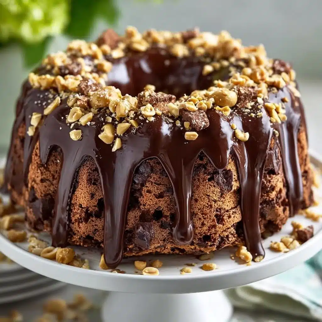 Hazelnut Espresso Cake with Chocolate Glaze Recipe - Recipe Image