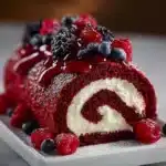 Red Velvet Cake Roll Recipe