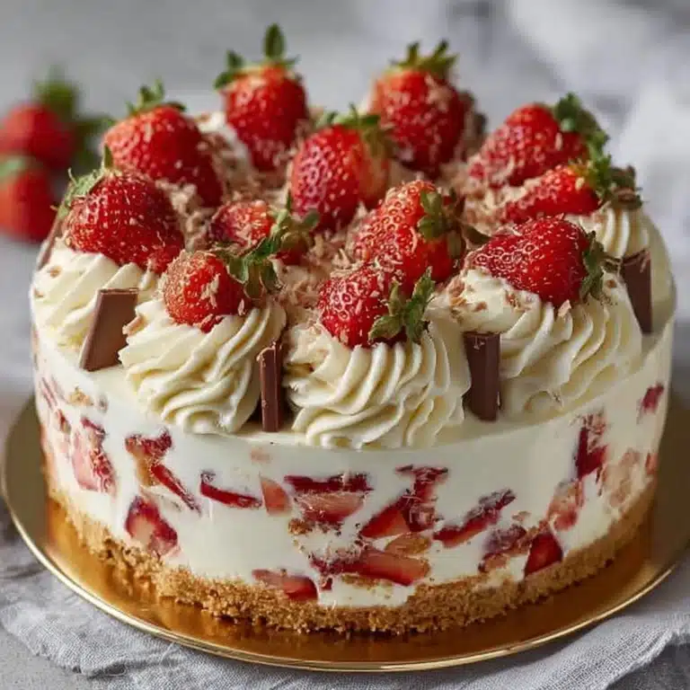 Strawberry Cake Recipe (Soft & Light) Recipe