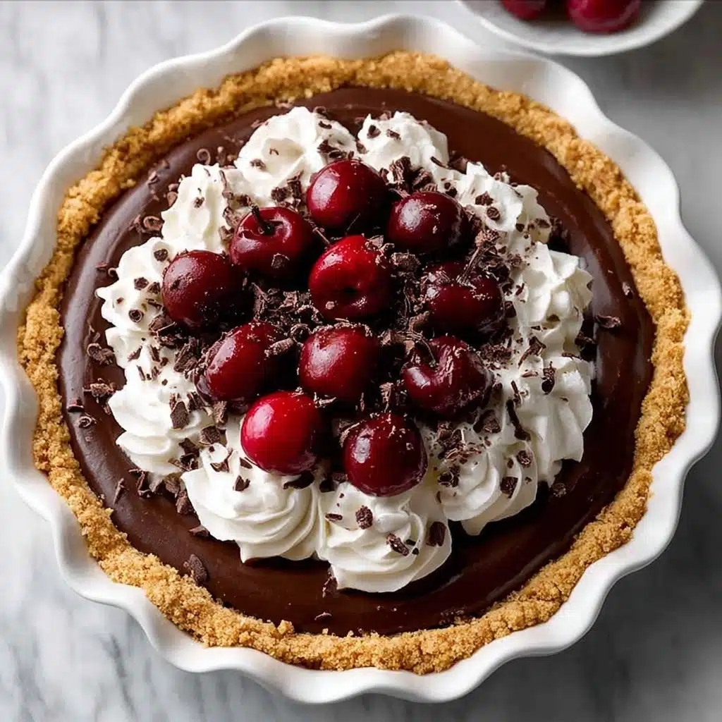 Chocolate Cherry Cream Cake Recipe - Recipe Image