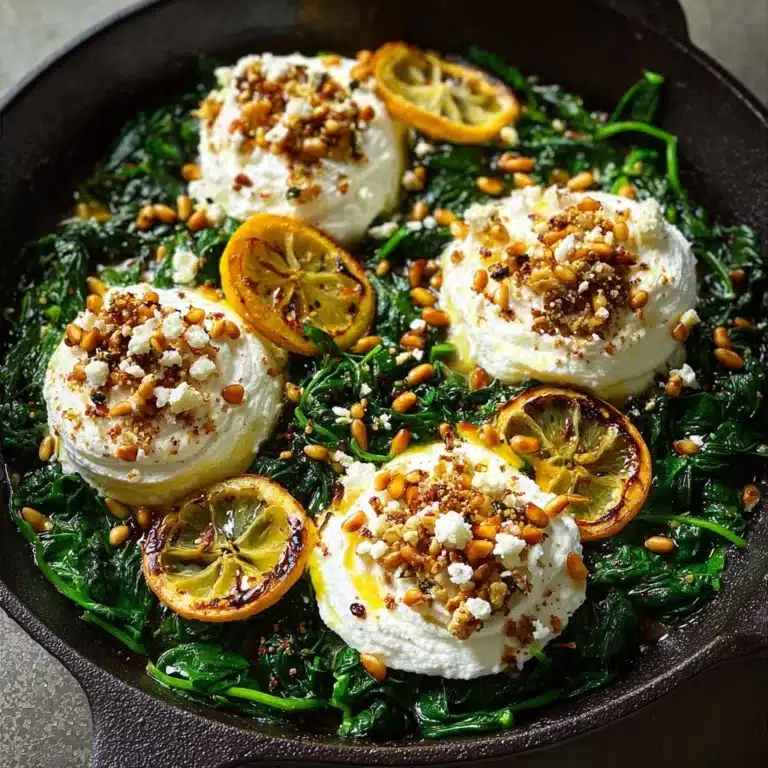 d Feta Skillet with Garlic Lemon Drizzle Recipe