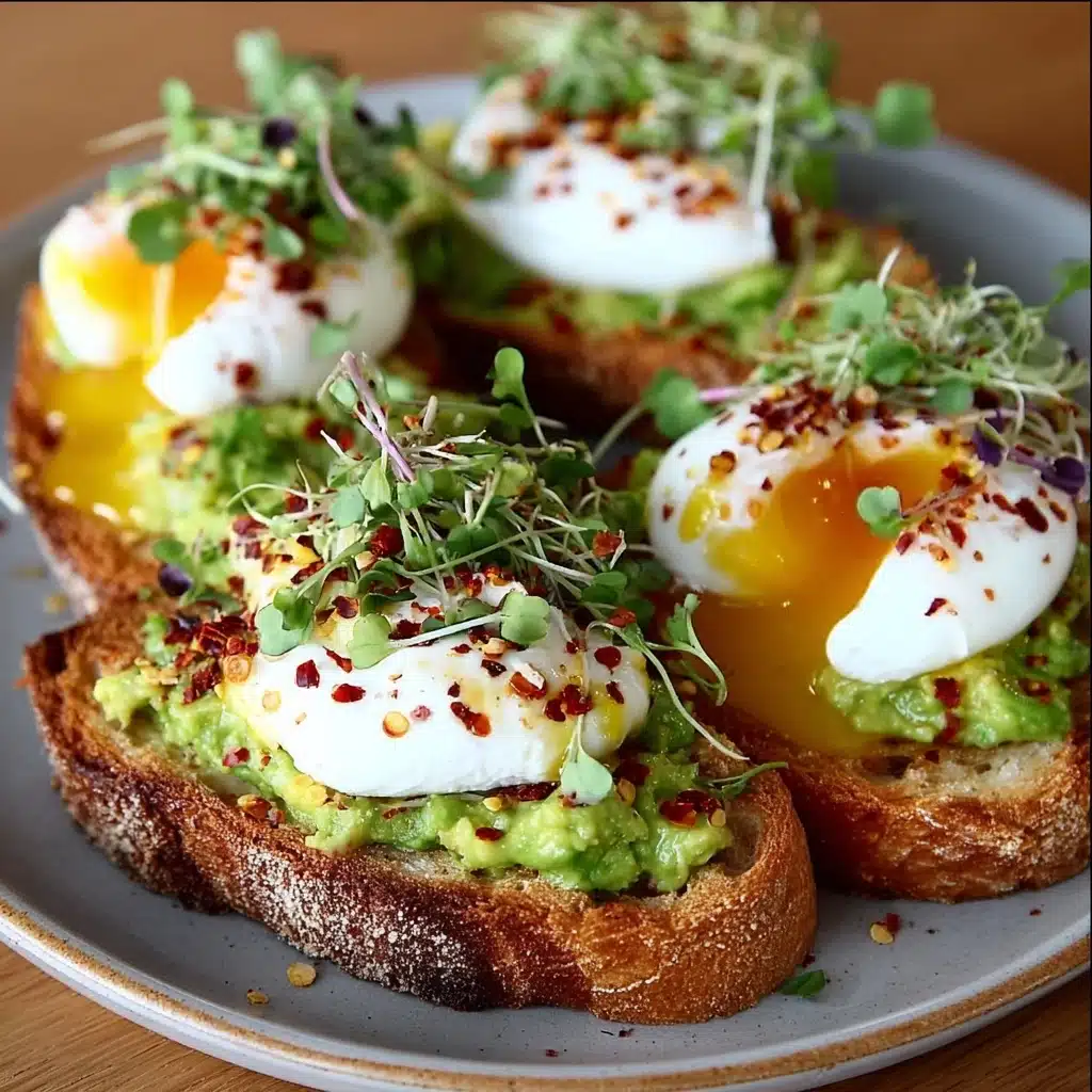 Burrata & Avocado Toasts with Chili Honey Drizzle Recipe