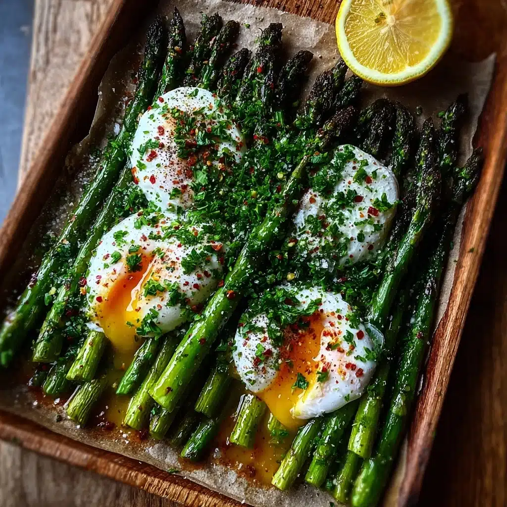 Crispy Roasted Asparagus with Burrata & Lemon Zest Recipe