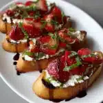 uschetta with Whipped Mascarpone & Basil Recipe