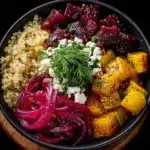 Roasted Beet & White Bean Bowl Recipe