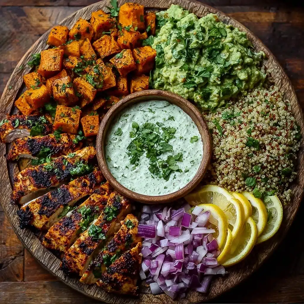 owl with Avocado Salsa + Mint Yogurt Dip Recipe - Recipe Image