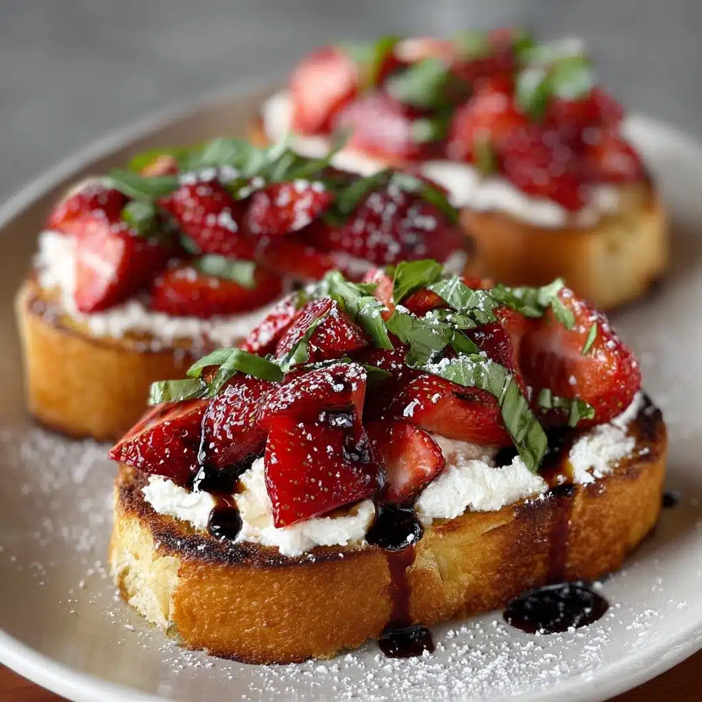 uschetta with Whipped Mascarpone & Basil Recipe - Recipe Image