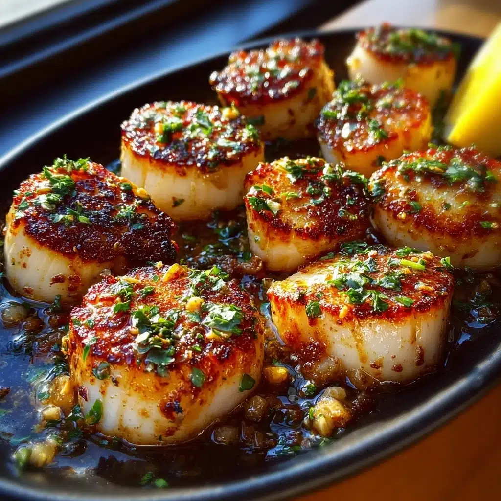 Garlic Butter Baked Scallops Recipe - Recipe Image