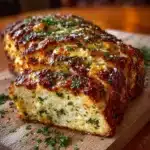 mesan Chicken Meatloaf with Crispy Edges Recipe