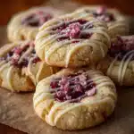 White Chocolate Raspberry Meltaway Cookies Recipe