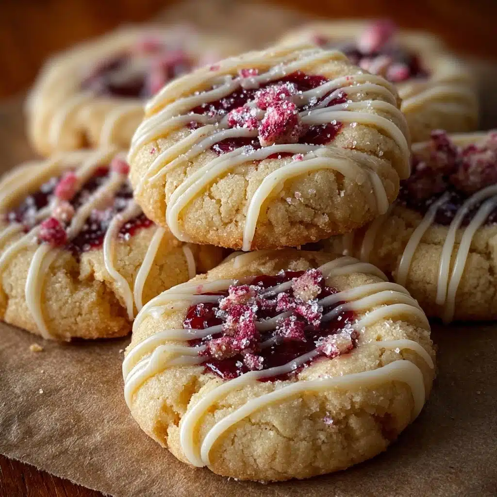 White Chocolate Raspberry Meltaway Cookies Recipe