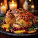 Festive Citrus-Cranberry Holiday Turkey Recipe