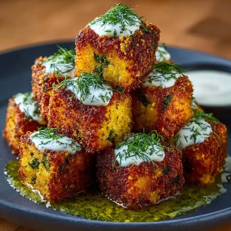 Dill Pickle Tofu Bites Recipe