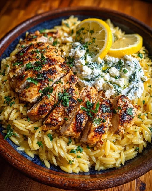 zo Bowl with Roasted Garlic Whipped Feta Recipe - Recipe Image