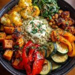 Lemon Tahini Veggie Power Plate Recipe