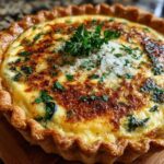 Elegant Ricotta and Spinach Quiche Recipe