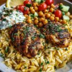 rzo with Crispy Chickpeas & Whipped Feta Recipe