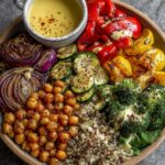 a Bowls with Maple Dijon Tahini Dressing Recipe
