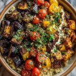 Roasted Eggplant & Tahini Grain Bowl Recipe