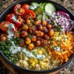 Honey Harissa Chickpea Power Bowl Recipe