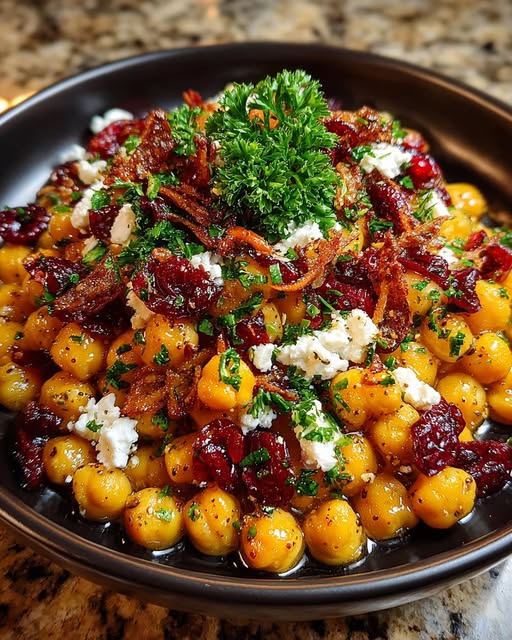 Transfer roasted chickpeas to a bowl Recipe