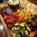 Mediterranean Harvest Board with Roasted Veggies & Feta Recipe