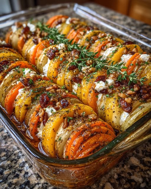 Pecans & Cranberry-Honey Glaze Recipe