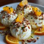 Ricotta Almond Gelato Bites with Candied Orange Recipe