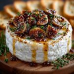 Whipped Brie with Garlic Confit and Fig Jam Recipe