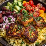 Lemon-Dijon Dressing & Halloumi Croutons Recipe