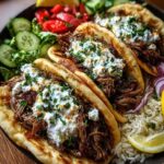 Greek Lamb Gyro Wrap Bowl with Creamy Garlic Feta Recipe