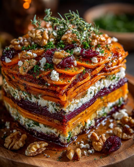 Walnuts & Maple-Cranberry Glaze Recipe