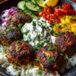Rice Bowl with Tzatziki & Fresh Veggies Recipe