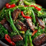 ger Sirloin Stir-Fry with Vibrant Greens Recipe