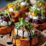 Roasted Beets & Walnut Sage Pesto Recipe